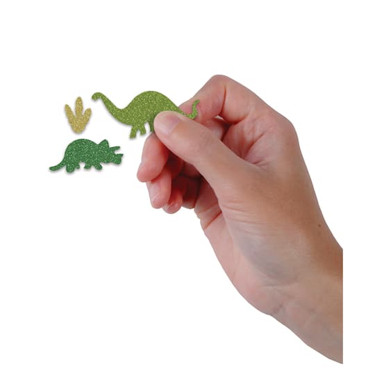 Beistle 1oz. Green Dinosaur Deluxe Sparkle Confetti